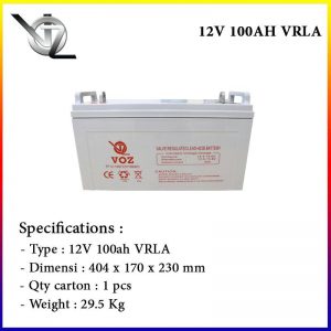 Baterai VOZ 12V 100AH GEL Murah